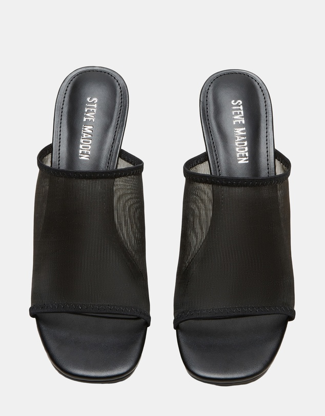 Steve Madden - Gleam Black Heels