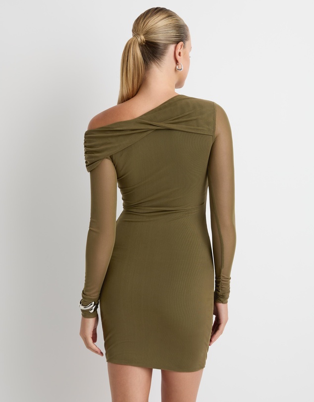 Dazie - Girls Night Mesh Mini Dress