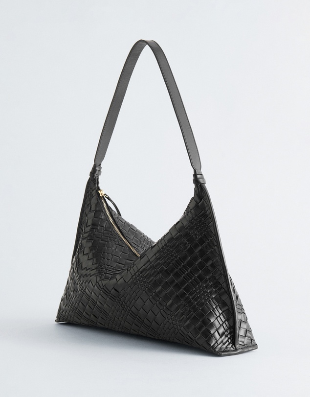 & Other Stories - Interwoven Leather Tote Bag