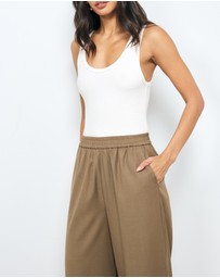 AERE - Sierra Relaxed Suiting Pants