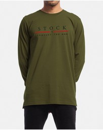 Stock & Co. - Red Line Long Sleeve Tee