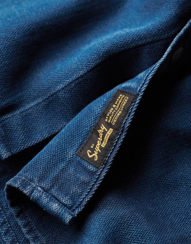 Superdry - Organic Cotton Long Sleeve Denim Shirt