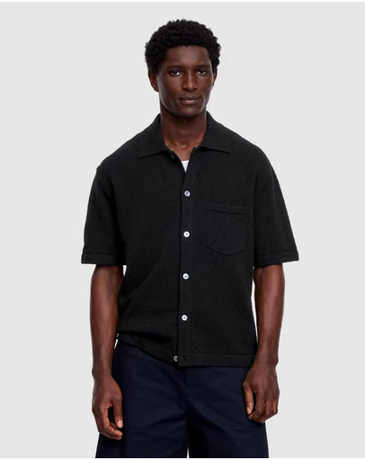ARKET - Bouclé Polo Shirt