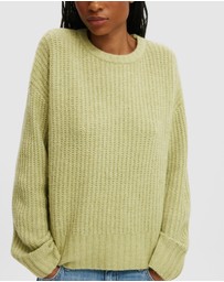 Cotton On - Luxe Crew Neck Sweater