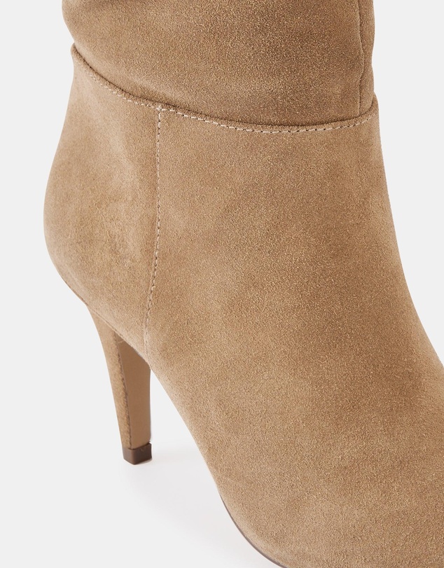 Wittner - Romayn Long Boots Fawn Suede