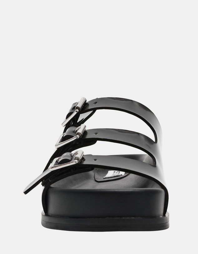Steve Madden - Easy-Peazy Black Sandals