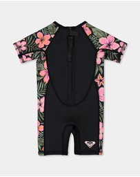 Roxy - Girls 2 to 4 1.5mm Swell Natural Springsuit