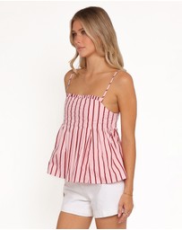 Petal & Pup - Dulce Top - Pink Stripe