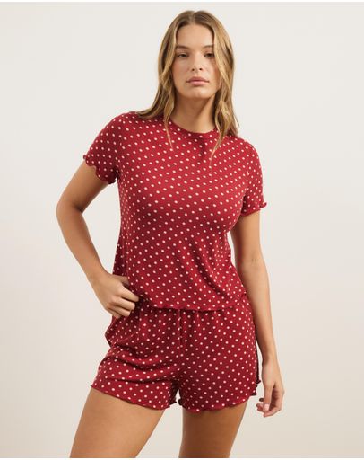 Red Polka Dot