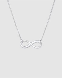 Elli Jewelry - Necklace Infinity 925 Sterling Silver