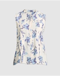 rag & bone - Arden Printed Sleeveless Blouse