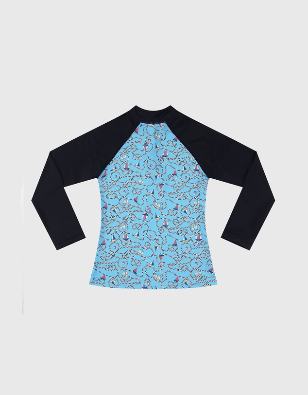 Aqua Blu Kids - Bowline Long Sleeve Rash Vest - Kids