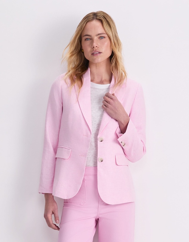 Sportscraft - Freya Short Linen Blazer