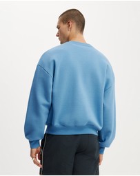 Cotton On - Oversized Graphic Crew Sweater