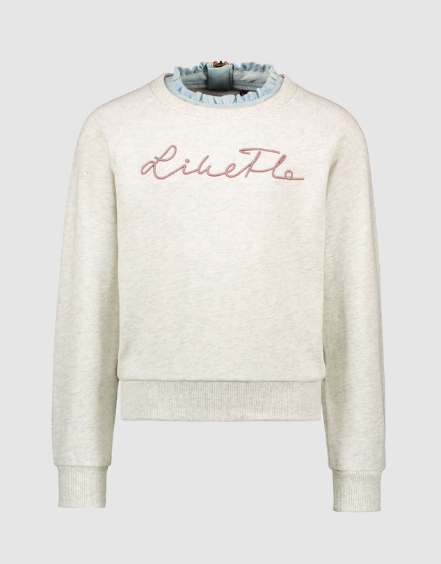 Like FLO - Sweatshirt with Turtleneck Detail - Kids-Teens