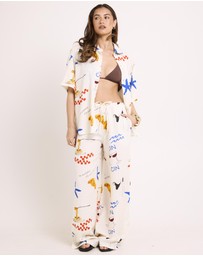 Subtitled - Escape Printed Short Sleeve Shirt