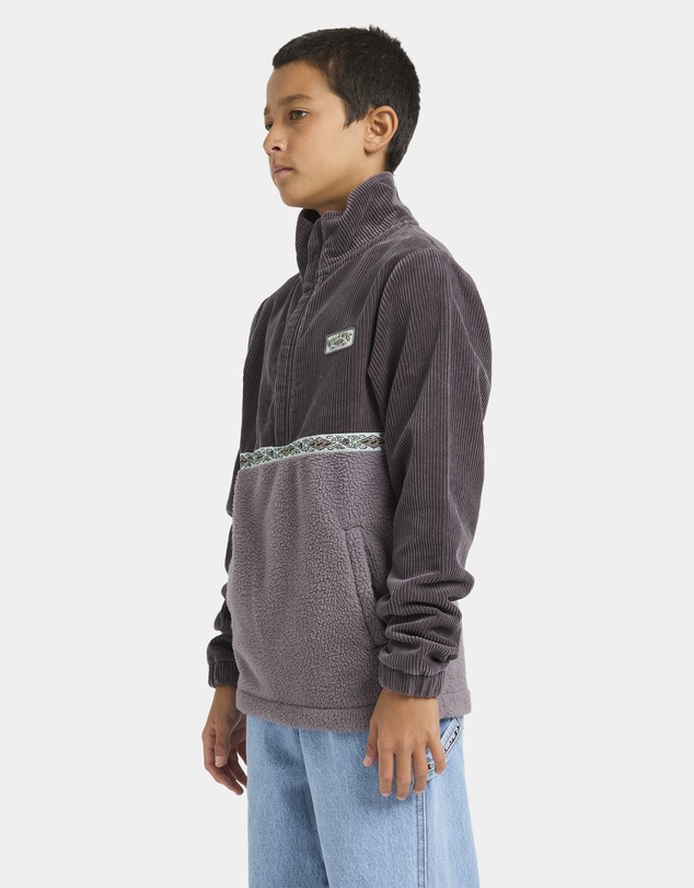Billabong - Boys 8 to 16 Space Lobs Mock Neck Fleece Top