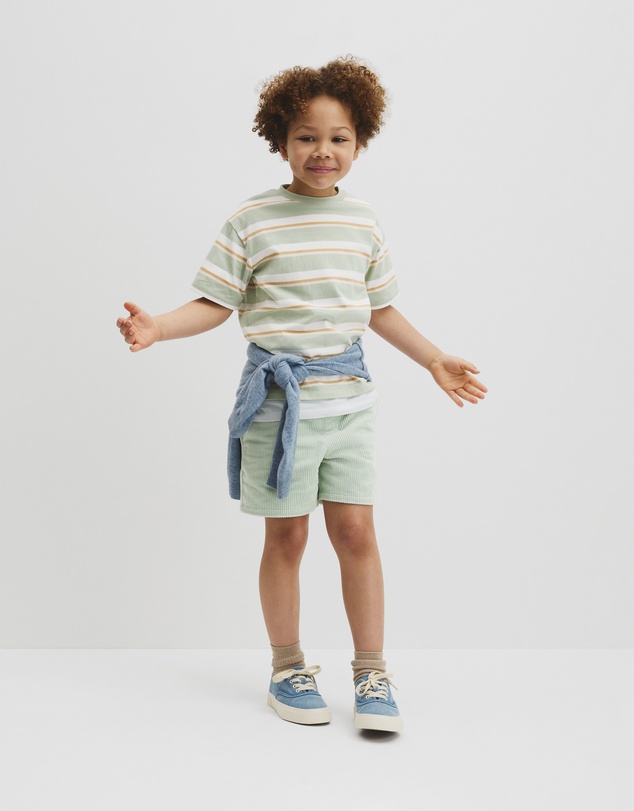 Country Road - Oversized Stripe Short Sleeve T-shirt