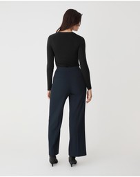 Forcast - Henley Button Up Knit