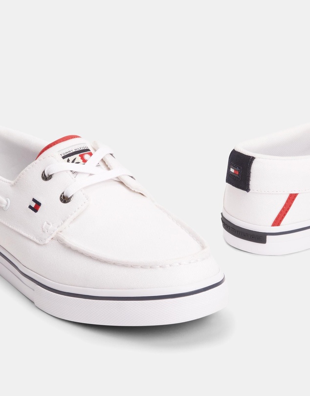 Tommy Hilfiger - Vulcanised Core Canvas Boat Sneakers - Men's