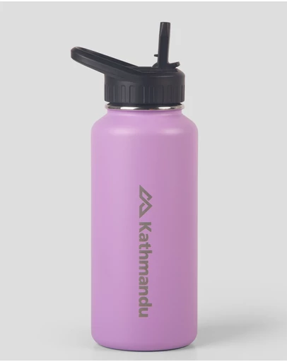 Kathmandu - Straw Lid Insulated Bottle - 950 ml