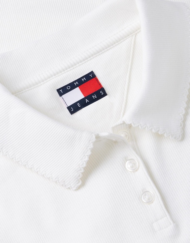 Tommy Jeans - Slim Rib Script Polo