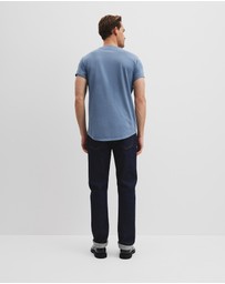 Country Road - Australian Cotton Longline Garment Dye T-shirt