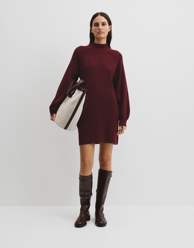 Country Road - Australian Cotton Blend Knit Mini Dress