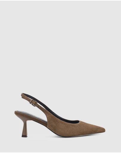 Siren - Daphne Slingback Heels