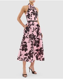 Rebecca Vallance - Connie Halter Midi Dress