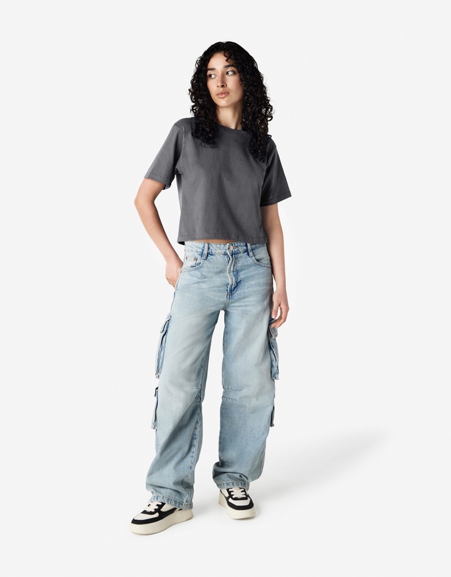 American Apparel - Women's Fine Jersey Boxy T-Shirt