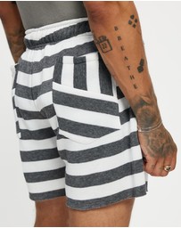 Surrounded By Ghosts - The Hibonite Fleece Drawstring Shorts