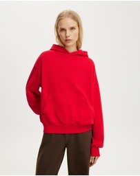 Cotton On - Boxy Fleece Hoodie