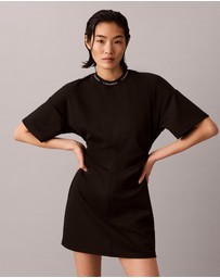 Calvin Klein Jeans - Logo Rib Interlock Dress