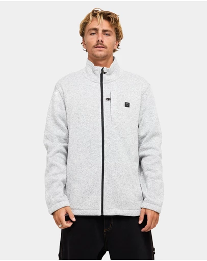 Billabong - Mens Boundary Mock Zip Fleece Top