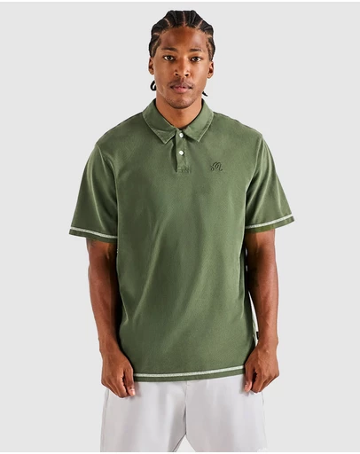 Malbon - Fairway Overdyed Polo