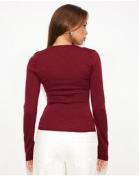 Dazie - Odette Knit Top
