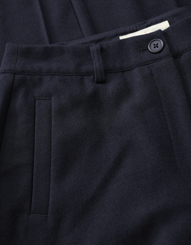 Seasalt - Lowena Wool-blend Straight Leg Suit Trousers