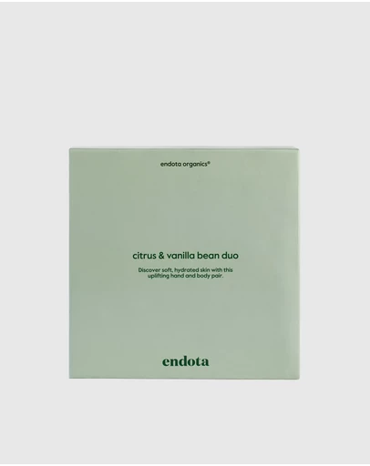 Endota - Organics - Citrus & Vanilla Bean Duo
