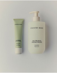 Country Road - Australian Made Saltbush & Hinoki Wood Hand Care Set