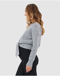 Ripe Maternity - Bonnie Tie Front Knit