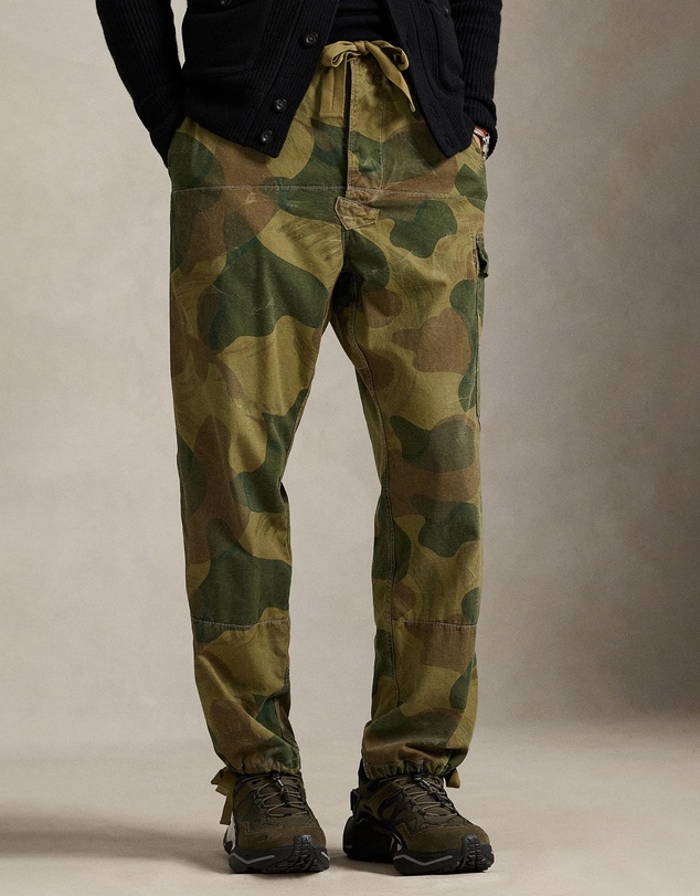 Polo Ralph Lauren - Relaxed Fit Camo Canvas Cargo Pants