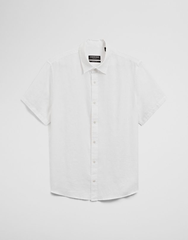 Country Road - Regular Fit Short Sleeve Linen Shirt