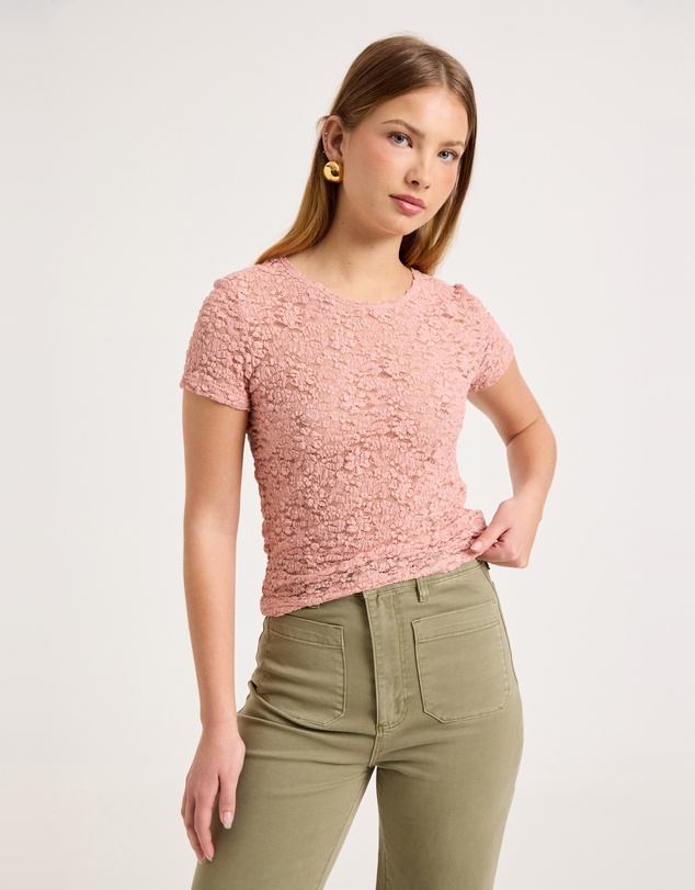 Rolla's - Fia Lace Tee
