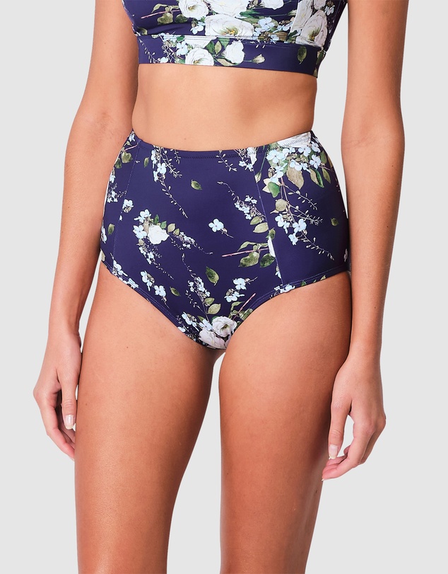 UNE PIECE - Never Say Never High-Waisted Bikini Bottom