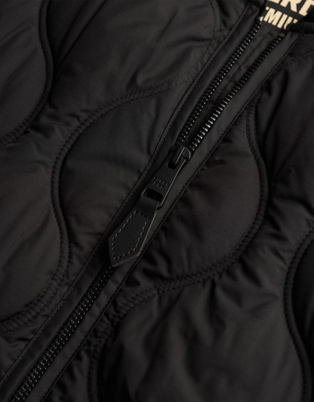 Superdry - Long Quilted Liner Jacket