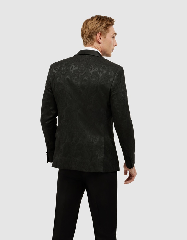Politix - Paisley Black Tie Tuxedo