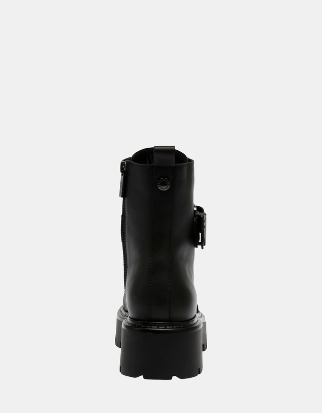 Steve Madden - Off-Road Black Leather Boots