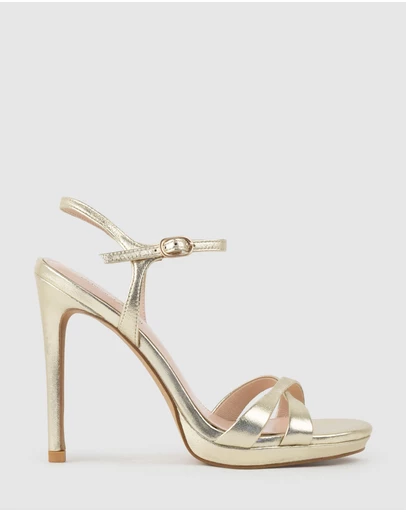 Edward Meller - WALTZ110 Crossover Platform Sandal