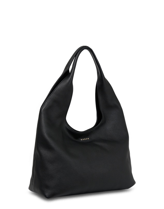 SABEN - Kip Shoulder Bag Black Lightly Milled